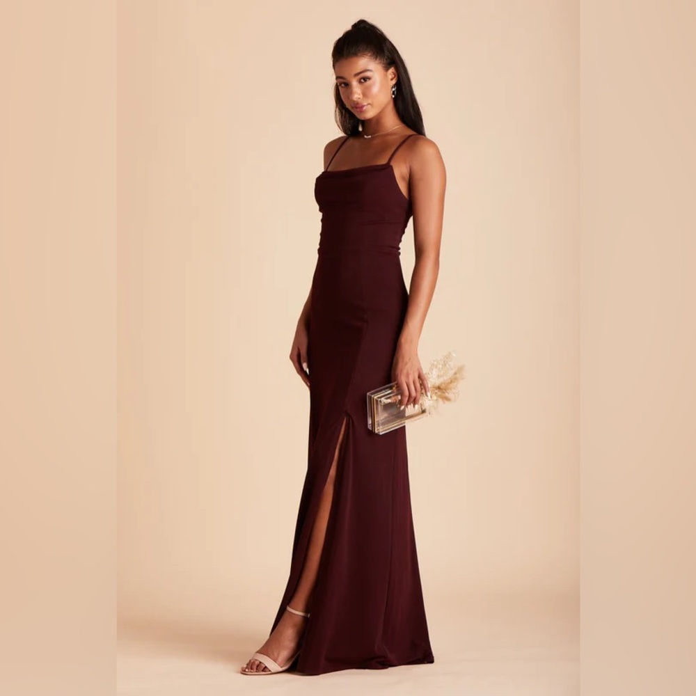 Birdy Grey Crepe Ash Dress Size Small in Cabernet NWT